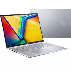 Asus Vivobook 16 M1605YA-MB242W Cool Silver, 16", IPS, WUXGA, 1920 x 1200 pikseļu, Anti-glare, AMD Ryzen 7, 7730U, 16 GB, 8 GB DDR4 uz klāja + 8 GB DDR4 SO-DIMM, SSD 512 GB, AMD Radeon Graphics, Bez optiskā diska, Windows 11 Home, 802.11ax, Bluetooth 5.3 versija, Tastatūras valoda angļu, Tastatūras apgaismojums, Garantija 24 mēneši, Baterijas garantija 12 mēneši