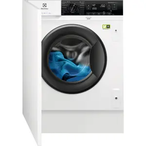 Electrolux EW8F348SCI Iebūvējama veļas mazgājamā mašīna Frontālā ielāde 8 kg 1351 apgr./min Energoefektivitātes klase A Melna