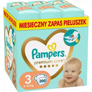 Pampers Premium Care autiņbiksītes 3, 6-10 kg, 148 gab.