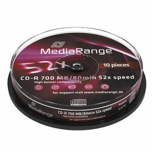 MediaRange MR214 blank CD CD-R 700 MB 10 pc(s)