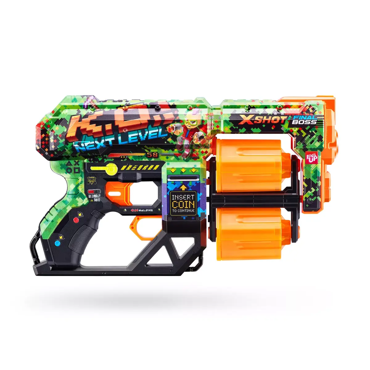Игрушечный бластер ZURU XSHOT Skins Dread Dart Blaster Photo 13