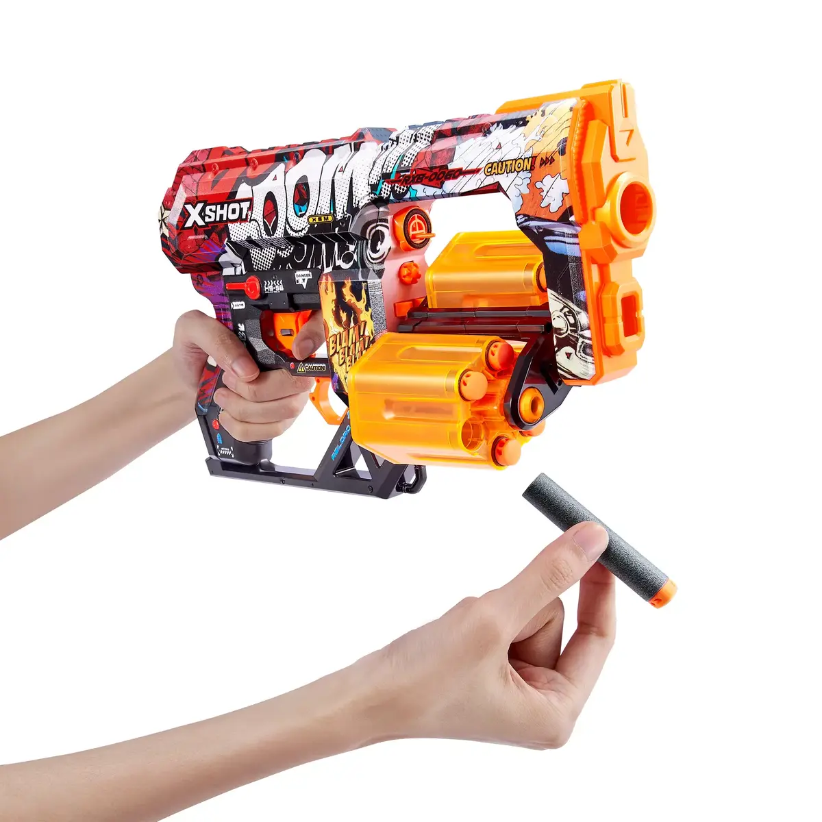 Игрушечный бластер ZURU XSHOT Skins Dread Dart Blaster Photo 15