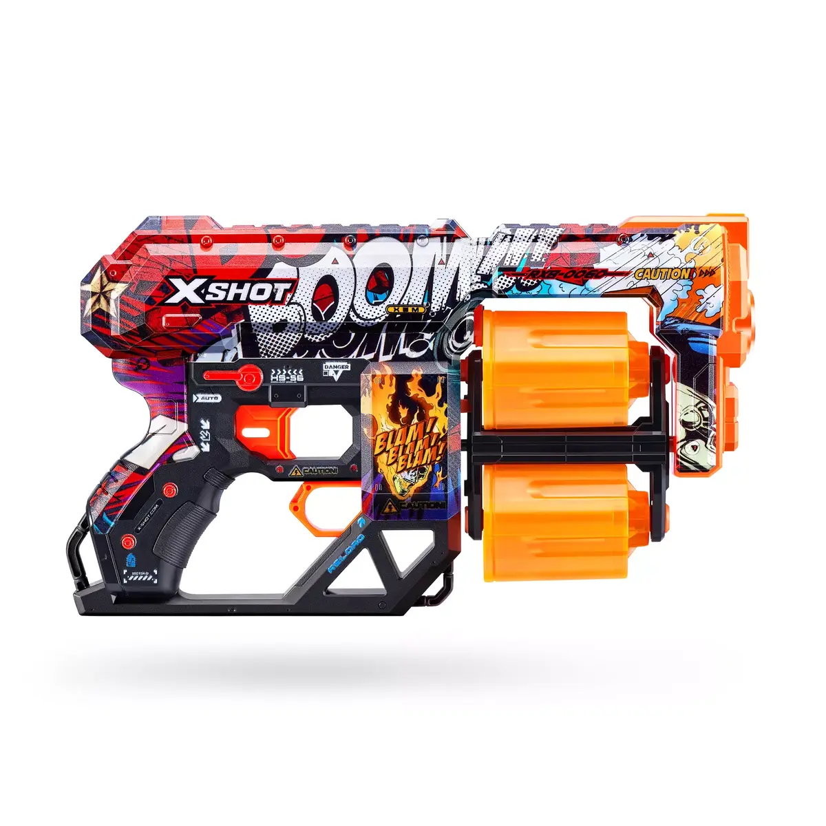 Игрушечный бластер ZURU XSHOT Skins Dread Dart Blaster Photo 18
