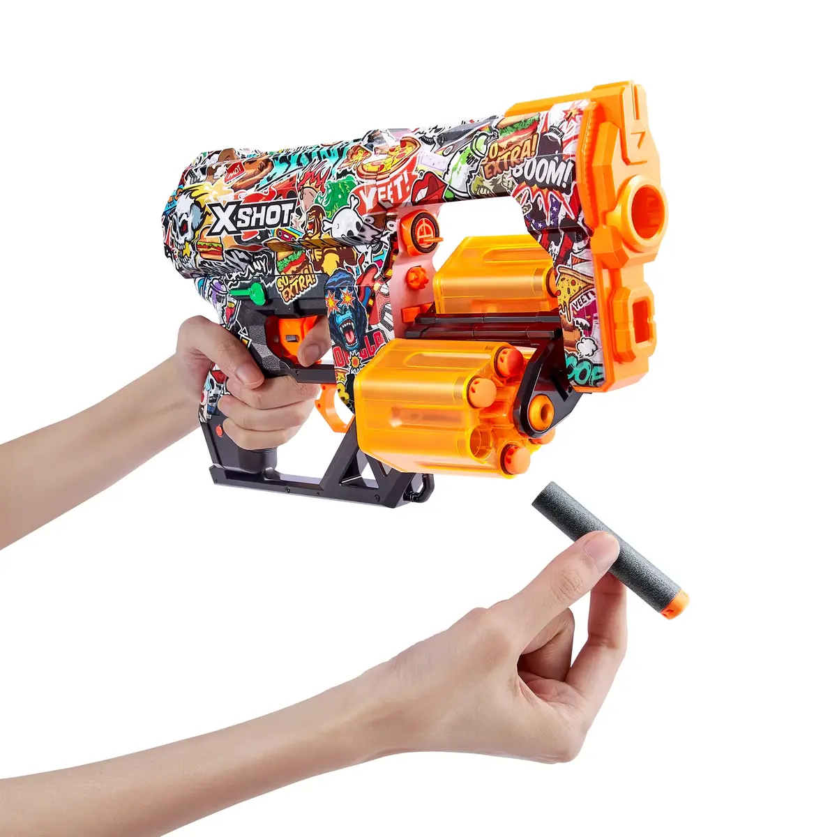 Игрушечный бластер ZURU XSHOT Skins Dread Dart Blaster Photo 19