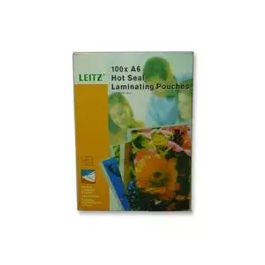 Leitz laminating pouches A6 2x125 µm transparent 100 pcs (115×160 mm)