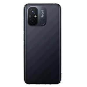Tactical TPU Phone Case for Xiaomi Redmi 12C — Transparent