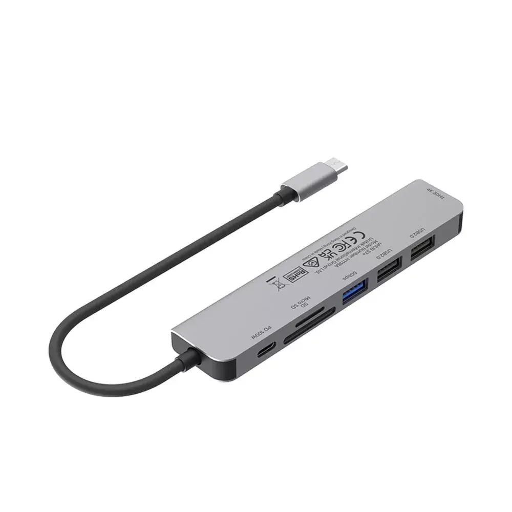 Unitek uHUB S7+ USB 3.2 Gen 1 Type-C хаб Photo 2
