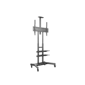 Напольная стойка для экранов MULTIBRACKETS M Public Basic 180 Plus — 55"–80", макс. 90 кг, VESA 200×200–600×400, чёрная