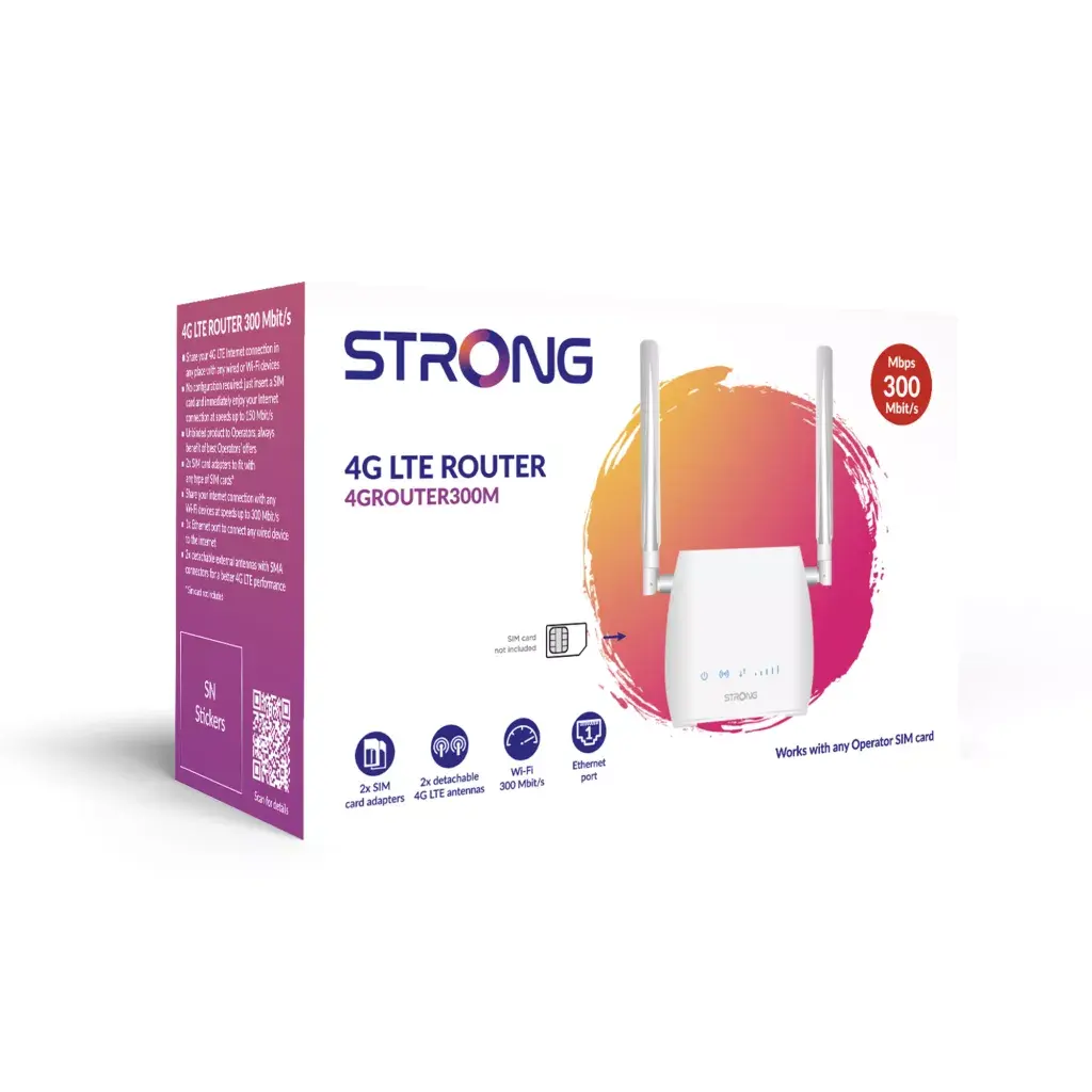 STRONG 300M портативный 4G роутер Photo 3