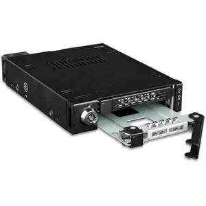 Drive bay adapter frame icy dock MB092VK-B for 2 x 6.3 cm U.2 / U.3 NVMe SSDs to 3.5" bay (black)