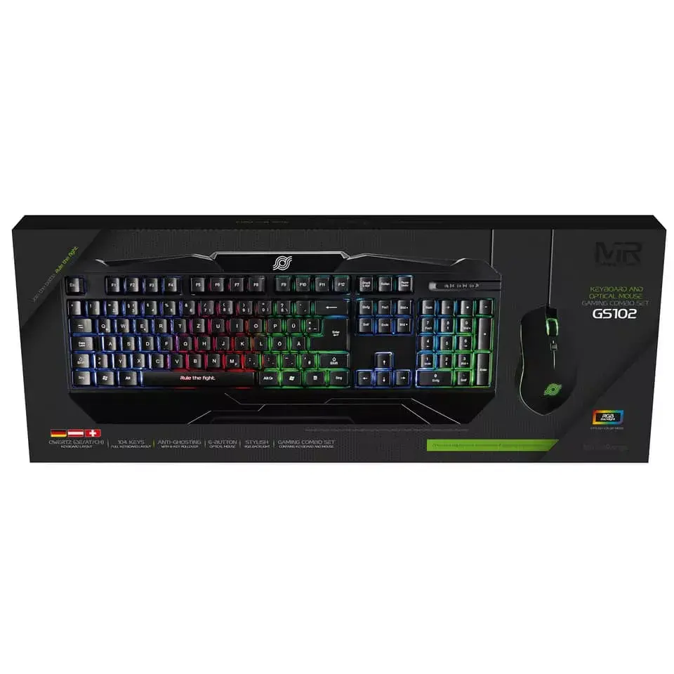 Spēļu tastatūra un pele MediaRange MRGS102 Photo 3