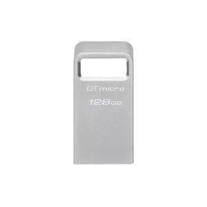 USB flash drive KINGSTON DTMC3G2 128GB USB Type-A 3.2 Gen 1 metal, capless, key ring, silver