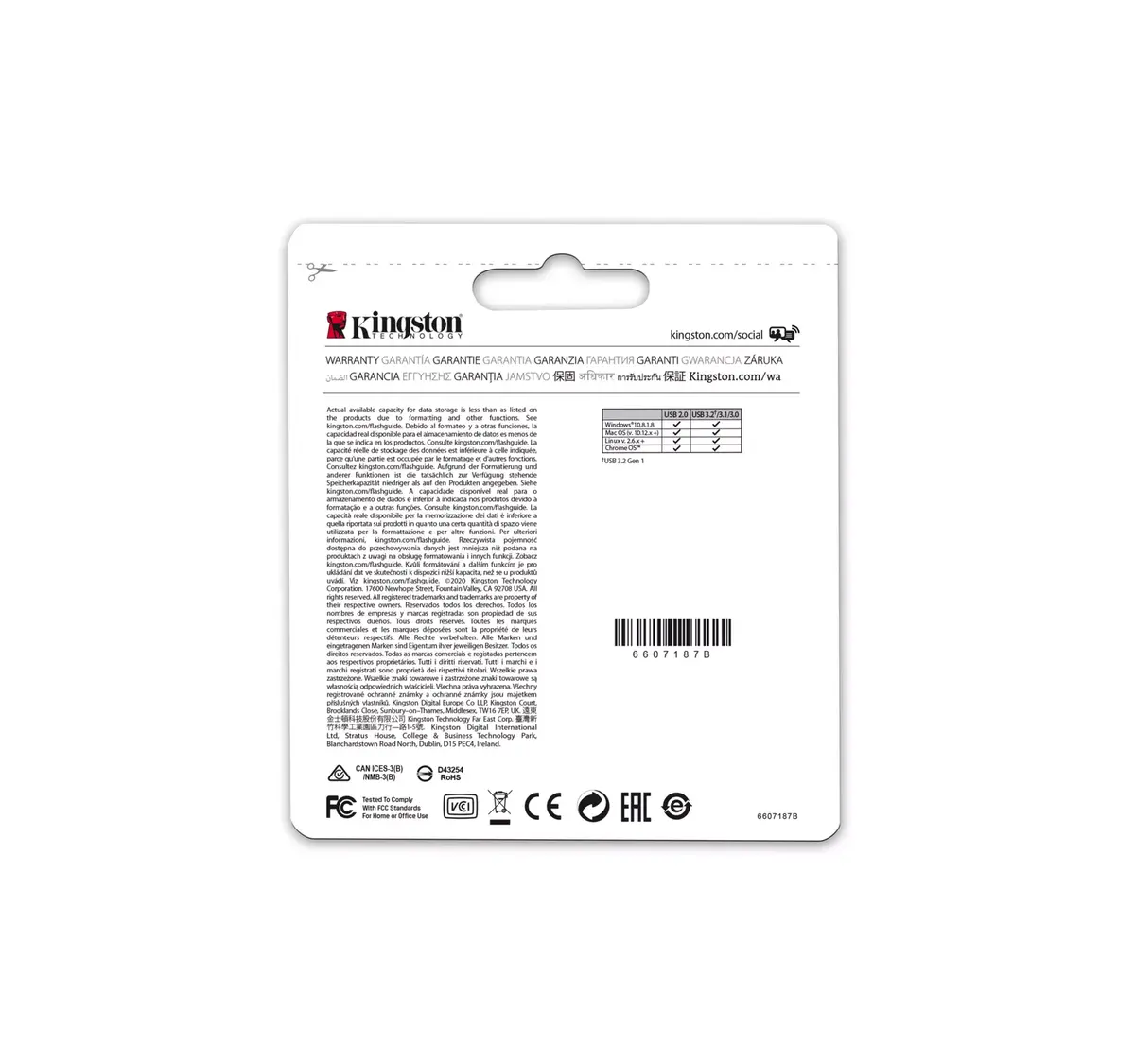 KINGSTON DTMC3G2 128 ГБ USB Type-A 3.2 Gen 1 Photo 5