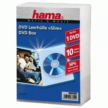 DVD Jewel Case Slim 10 Hama Photo 2