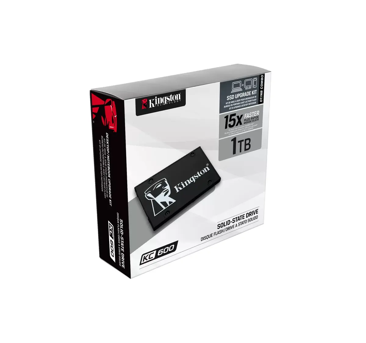 Kingston KC600 1024 GB 2.5" SATA3 SSD Photo 5