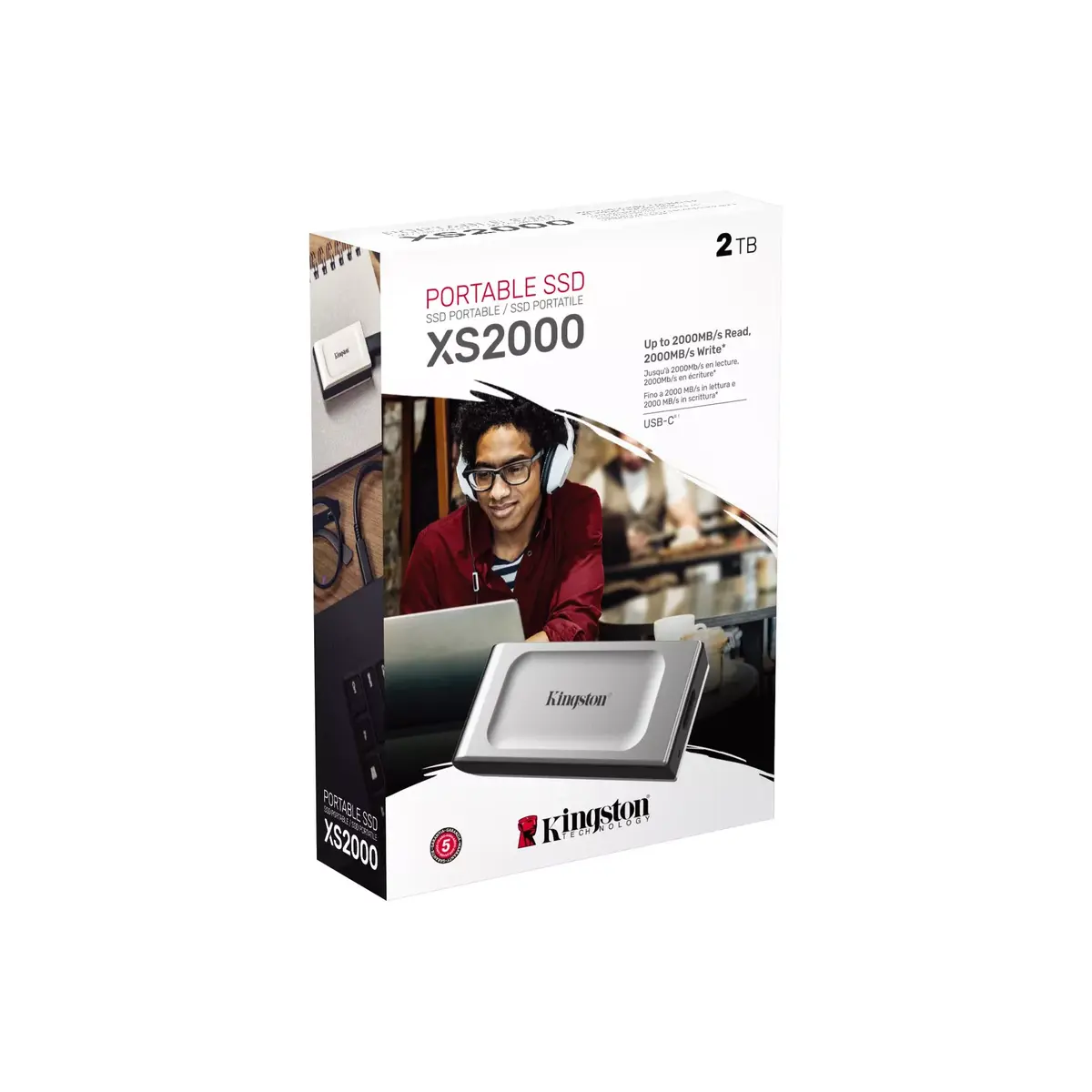 Pārnēsājamais SSD Kingston Technology XS2000 Photo 4