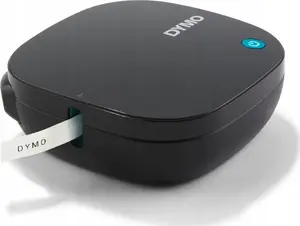 Marķētāju iekārta Dymo LT-200B — pārnēsājams etiķešu printeris, neliels displejs, atbalsta 20 kasetes, komplekts 6 ierīces