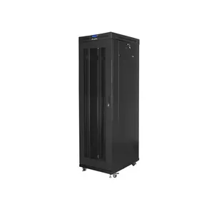 Напольный шкаф Lanberg FF01-6042-23BL 42U 1200кг Черный