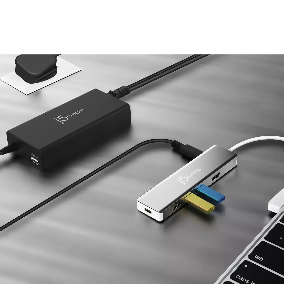 j5 create JUP2290C-FN 100W USB-C lādētājs Photo 5
