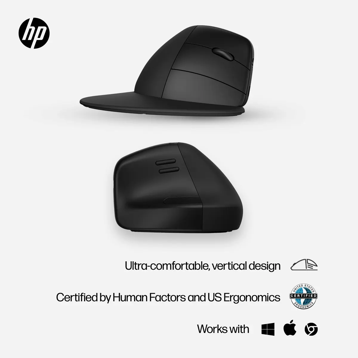 Эргономичная вертикальная мышь HP 925 Photo 2