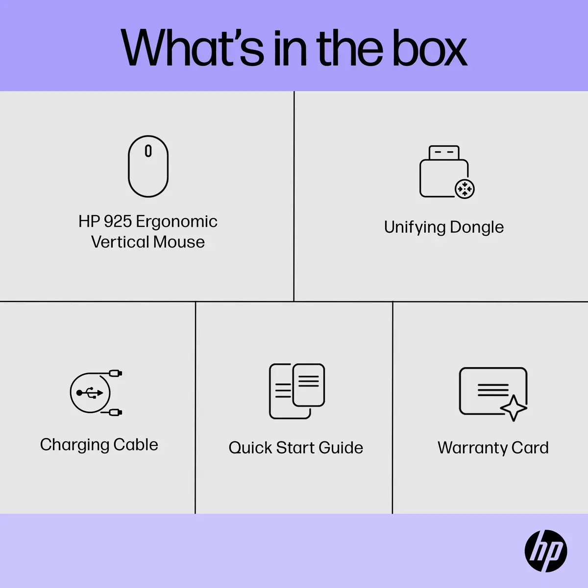 Эргономичная вертикальная мышь HP 925 Photo 5