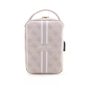Phone bag GUESS GUHBP4RPSP Organizer Pink with 4G printed stripes