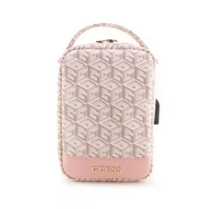Сумочка для смартфона GUESS GUHBHGCFSEP Organize розовая Gcube Stripe — компактный органайзер для телефона и карт