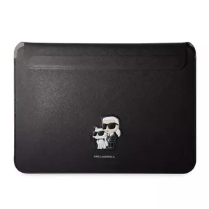 Laptop sleeve Karl Lagerfeld KLCS14SAKCPMK 14" black Saffiano