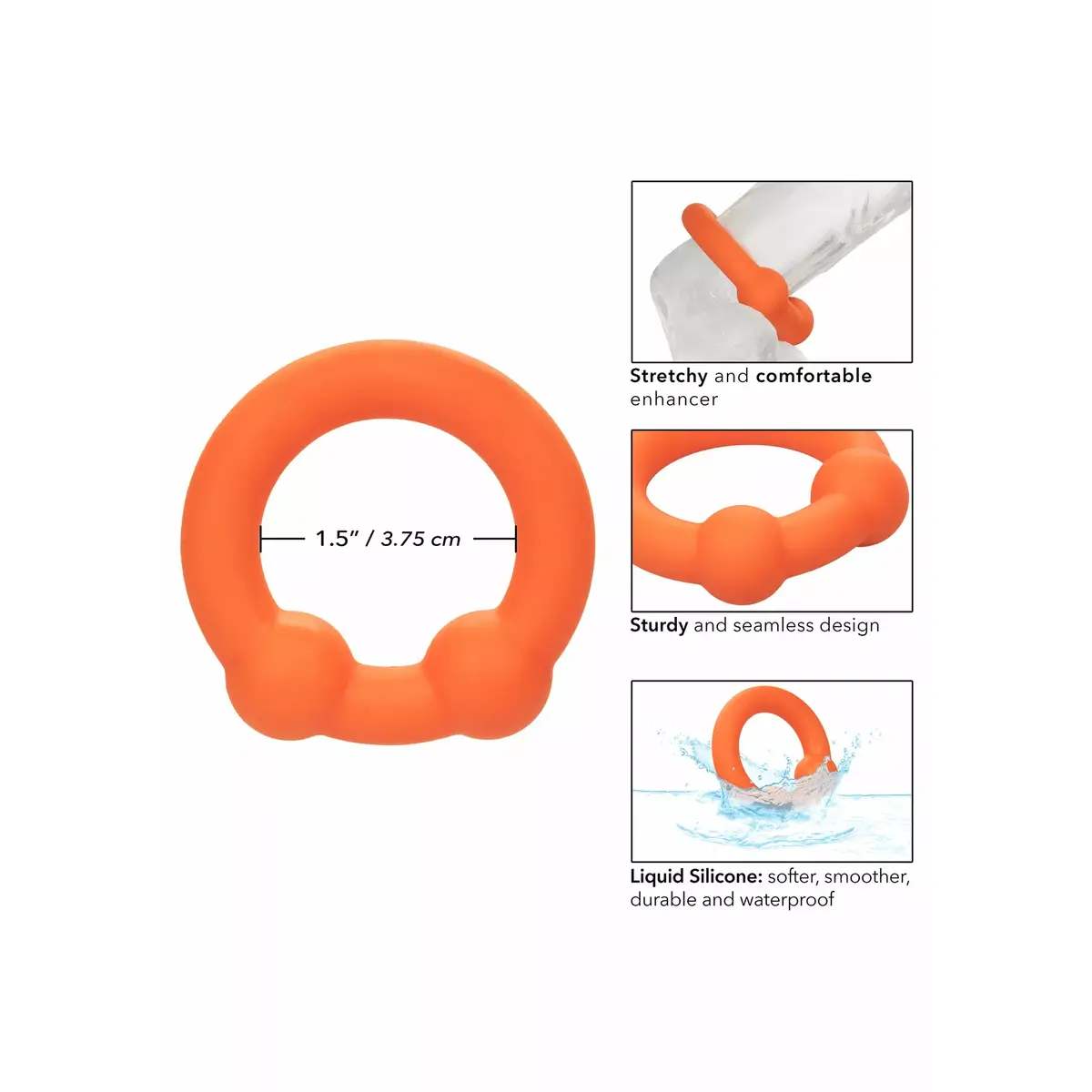 CalExotics Dual Ball Ring Alpha 14857 Photo 7