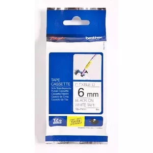 Label-making tape Brother TZe-FX211 for Brother P-touch printers, fabric-compatible, 12 mm width