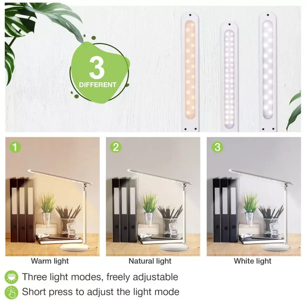 TECHLY I-LAMP-DSK9 table lamp 36×3W Photo 4