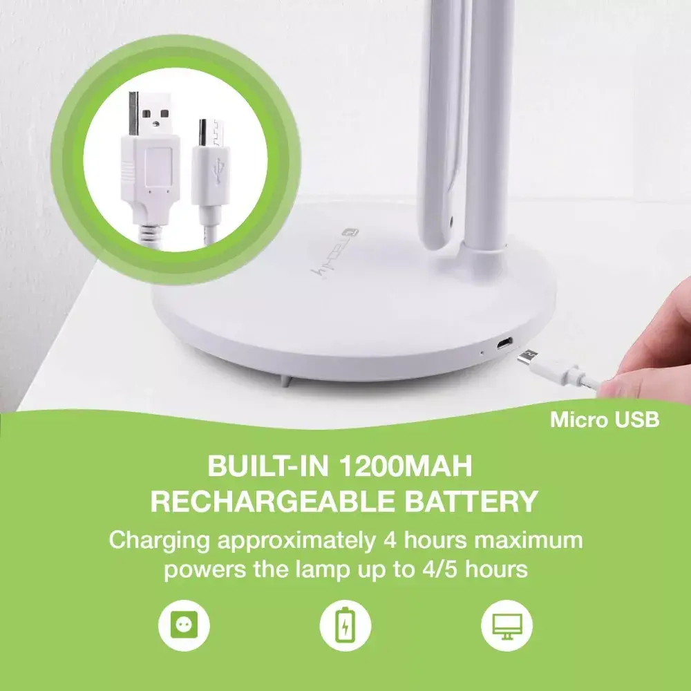 TECHLY I-LAMP-DSK9 table lamp 36×3W Photo 6