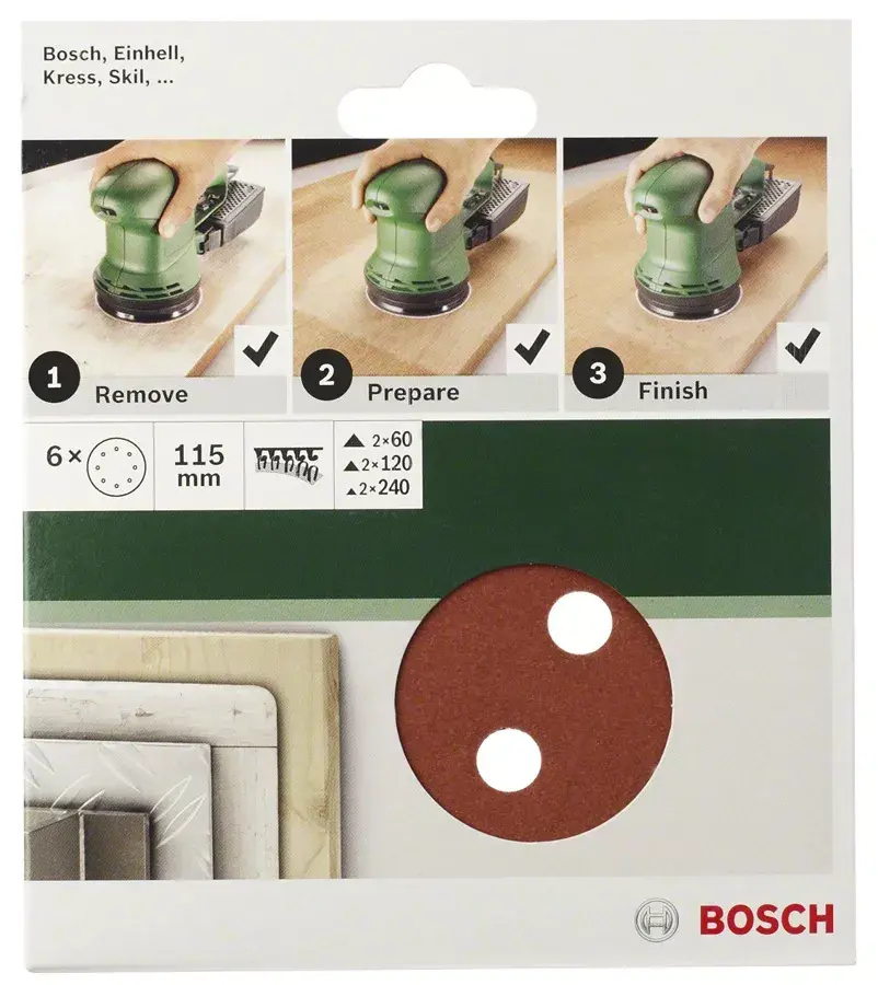 Шлифовальная подушка Bosch 2609256A26 Photo 2