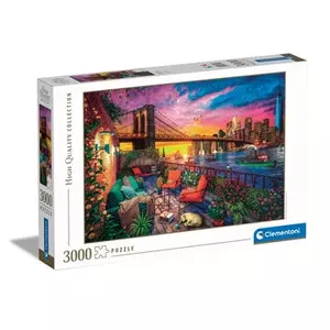 Пазл Clementoni Manhattan Balcony Sunset 3000 шт., ширина 1184 мм, 10+ лет