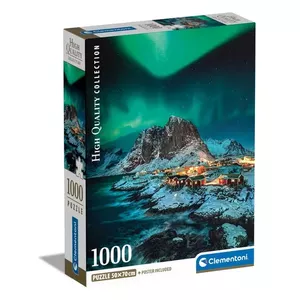 Пазл Clementoni Lofoten Islands 1000 деталей, зимний пейзаж, ширина 700 мм