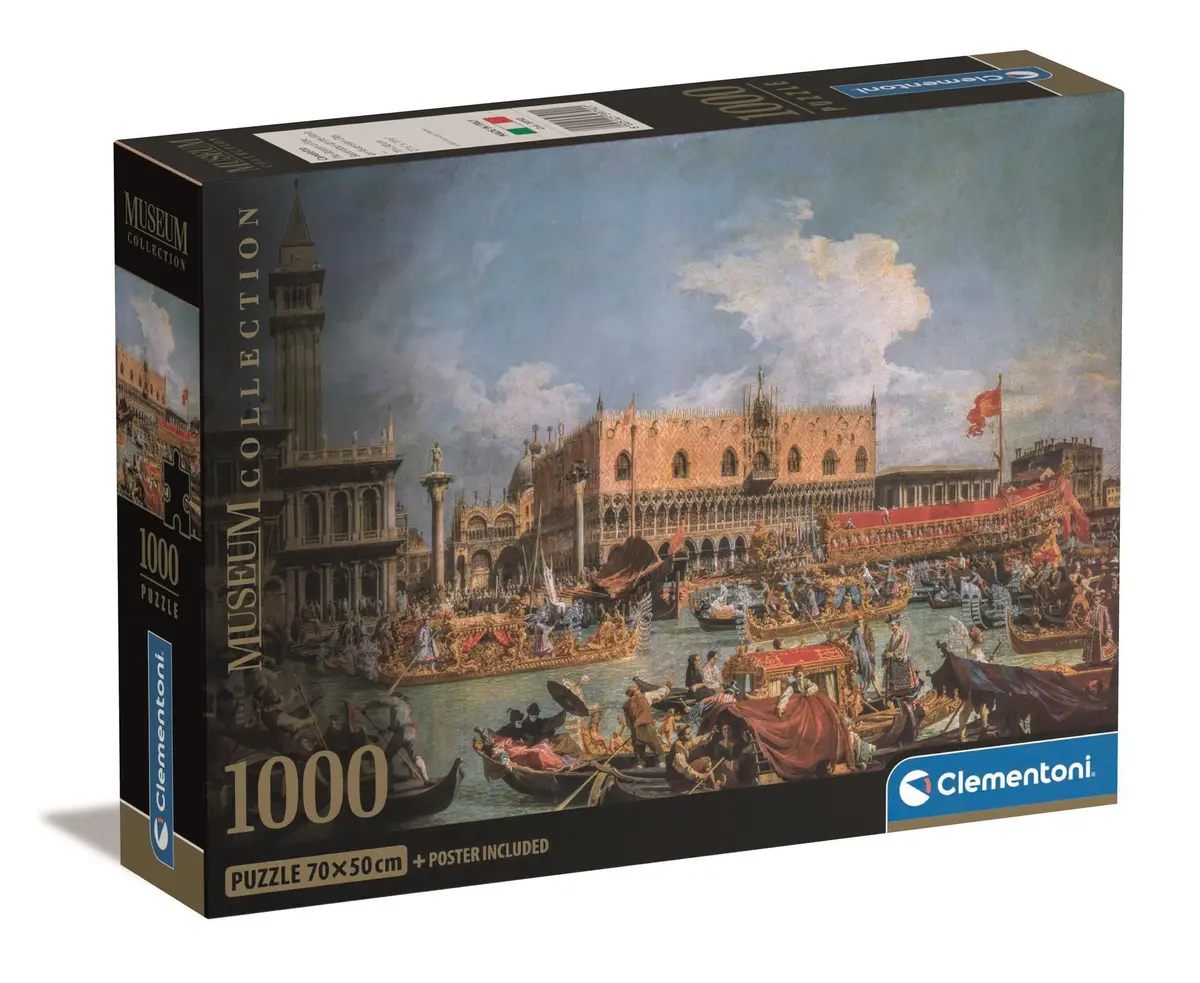 Clementoni Compact Museum 1000 detaļu puzle