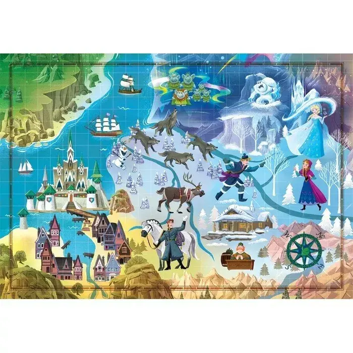 Clementoni Пазл 1000 элементов Compact Disney Frozen Photo 3