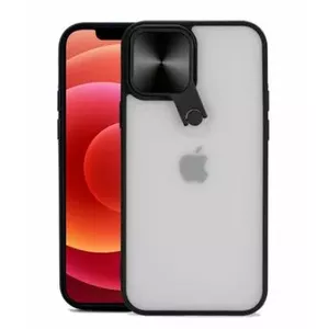 Protective case iLike for Samsung Galaxy A13 5G, transparent black, slim fit