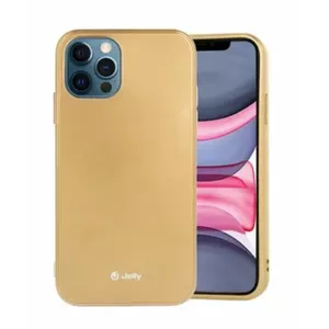 Silicone case iLike for iPhone 14 Pro — Gold color, slim protective cover