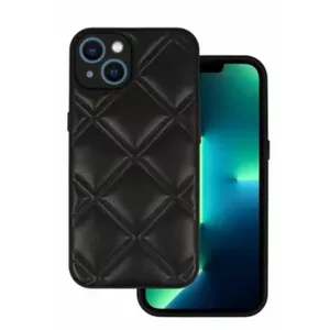 Кожаный чехол для смартфона iLike iPHONE 14 3D Black — защитный футляр для iPhone 14