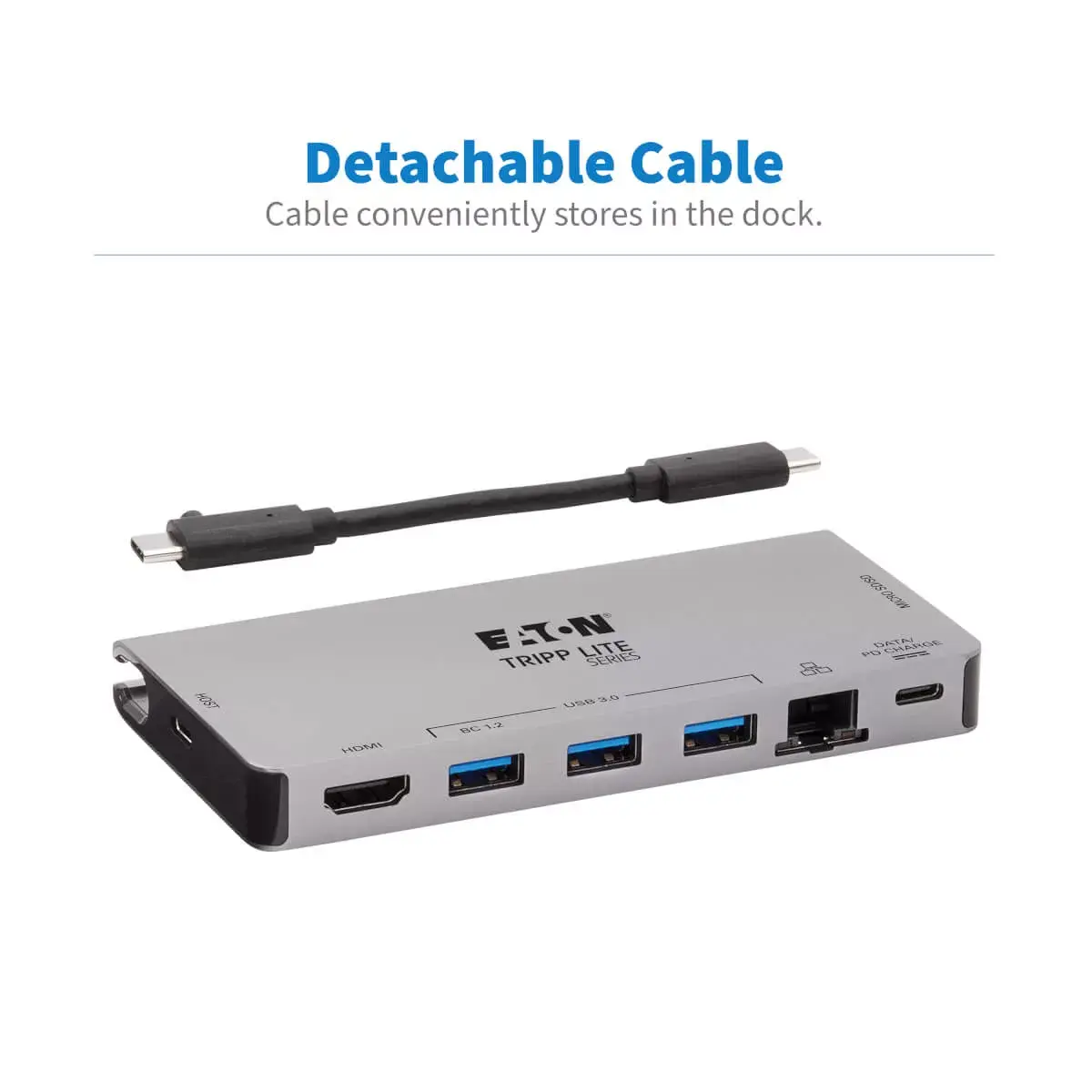 USB-C Док Tripp Lite U442-DOCK5D-GY Photo 5