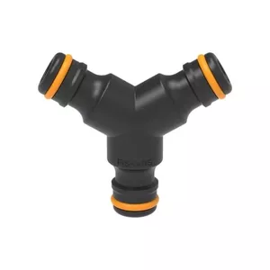 Соединитель для шланга Fiskars 1027070 Полипропилен Резина Черный Оранжевый 1 шт