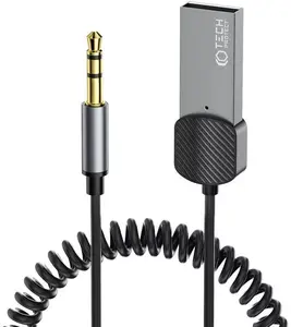 Bluetooth adapter Tech-Protect UltraBoost AUX Audio, grey