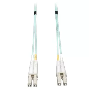 Tripp Lite N820-03M optisko šķiedru kabelis 3 m LC OFNR OM3 Zils, Balts, Dzeltens