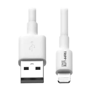 USB-A to Lightning Sync/Charge Cable Tripp Lite M100-006-WH 6 ft