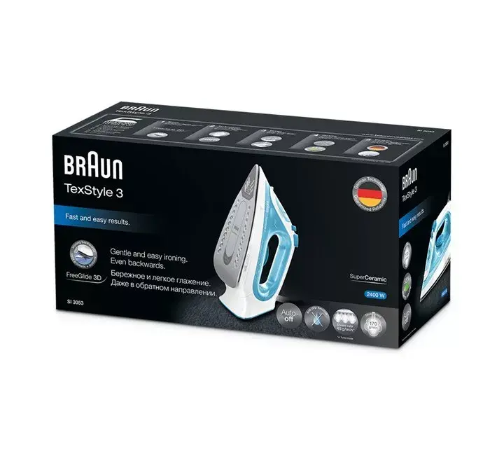 Утюг Braun TexStyle 3 Steam Iron SI 3053 Photo 3
