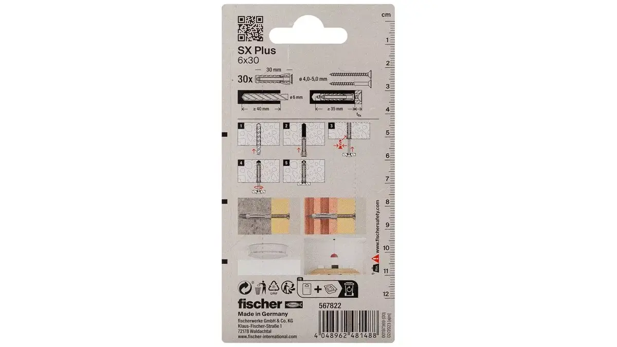 Paplašināšanas enkurs Fischer 567822 Photo 3