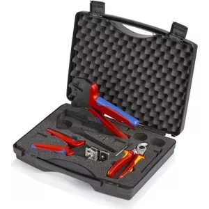 Toolbox Knipex 97 91 03 for Electricians with tools for Photovoltaics