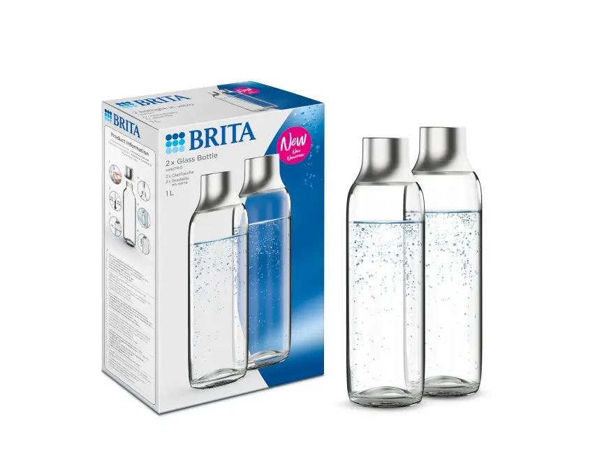 BRITA бутылка для газирования 118426 — 1 л, 2 шт. Photo 16