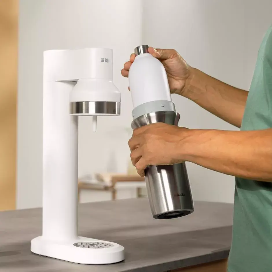 Газировщик BRITA Carbonator 1046730 White Photo 6